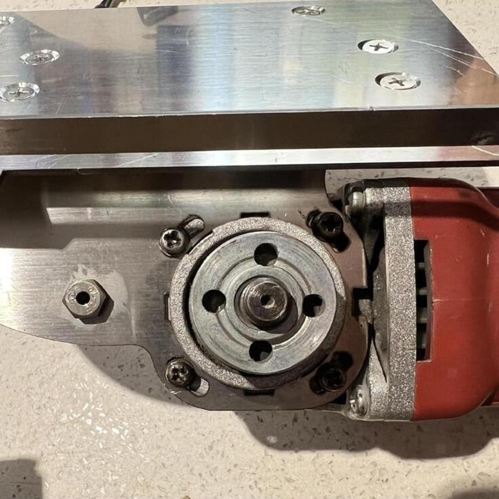 45° Tile Chamfer Bracket Kit for 100 Type Angle Grinder Adjustable Sturdy