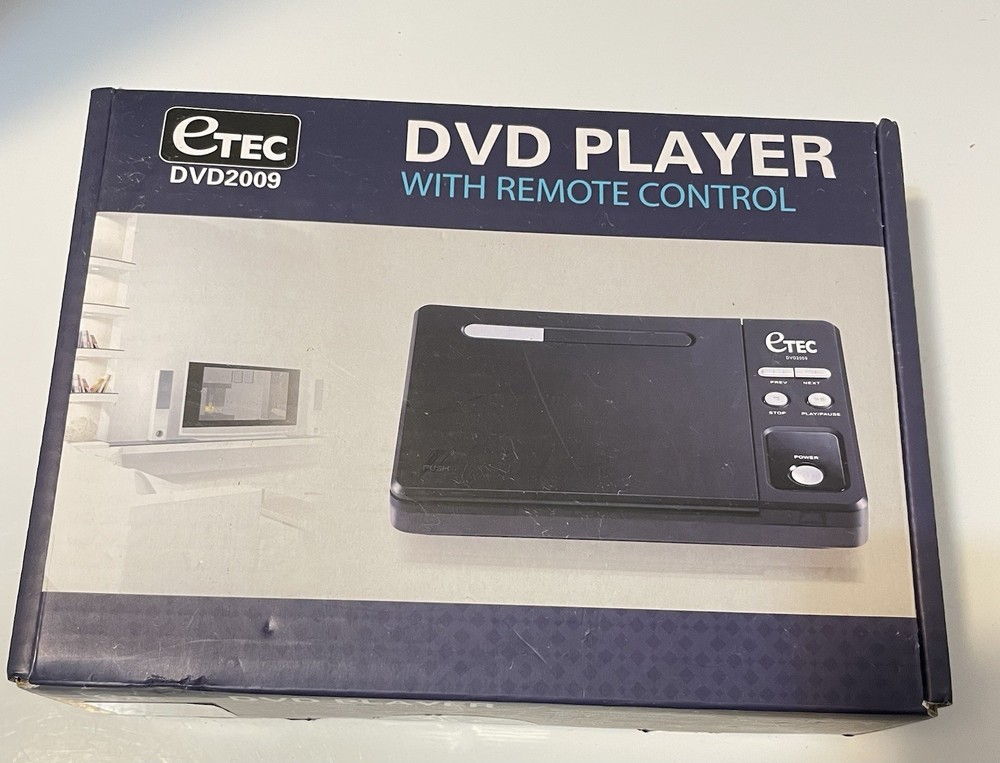 etec DVD2009 Player With Remote Control
