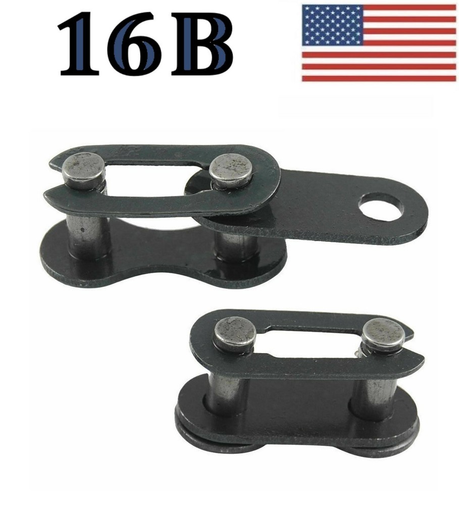 16B-1 ROLLER CHAIN MASTER CONNECTING LINK *PACK OF 10* SAME DAY SHIPPING