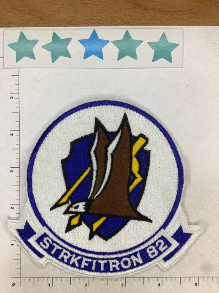 US NAVY STRIKFITRON 82 SQUADRON PATCH