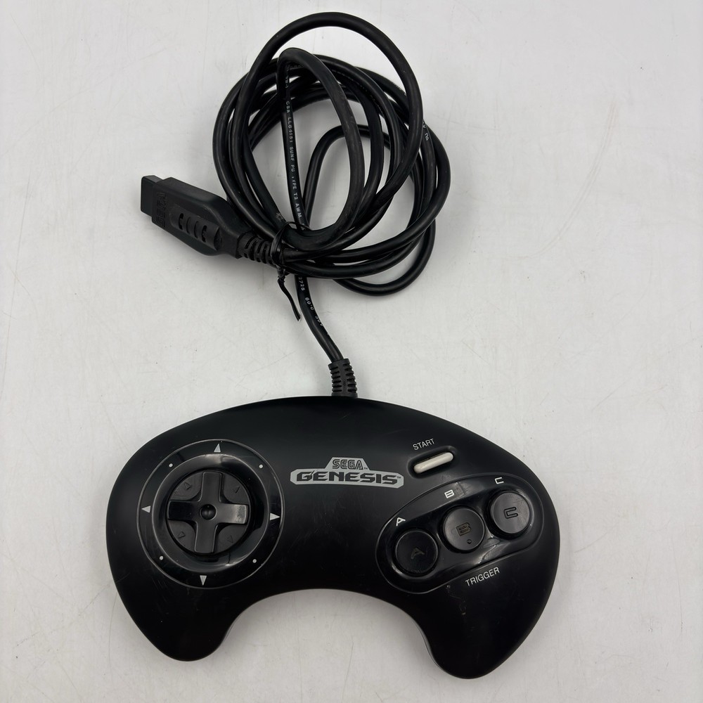 SEGA GENESIS Model 2 MK-1631 Console OEM Controller Cords & System Bundle Tested