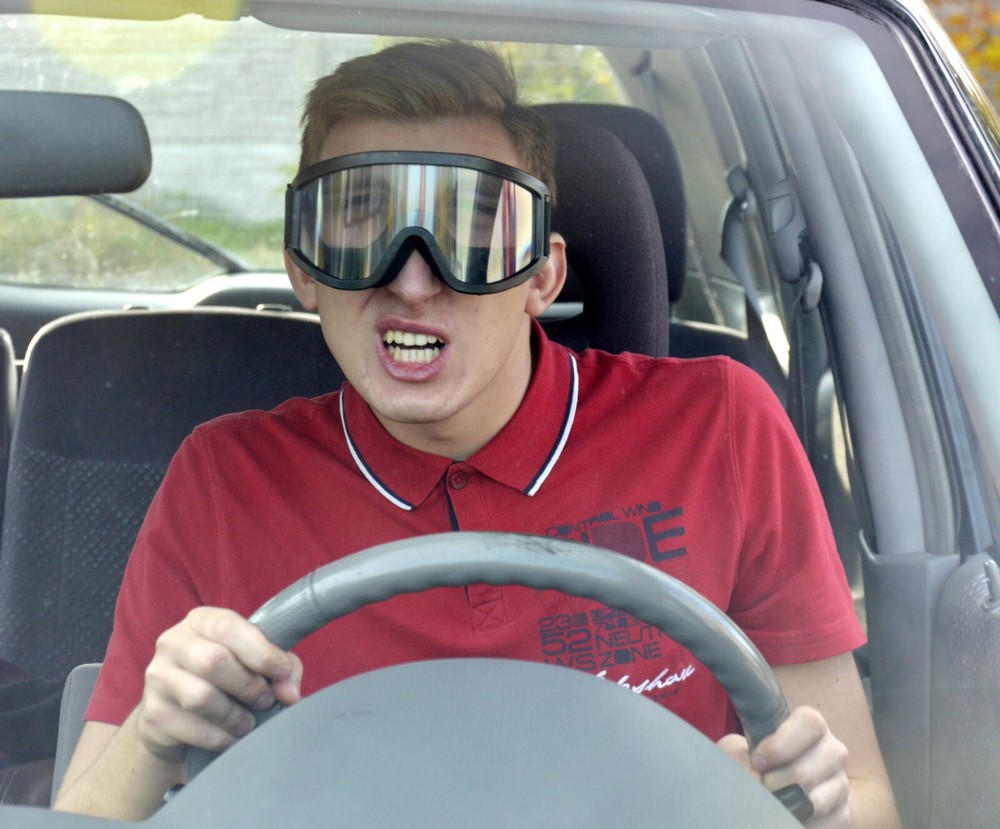 4PCS set: Drunk goggle 0,32 BAC for kfase