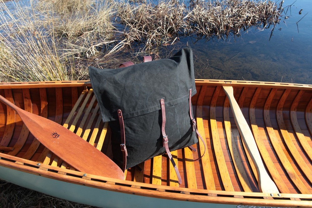 No 3 Duluth style portage canvas canoe pack