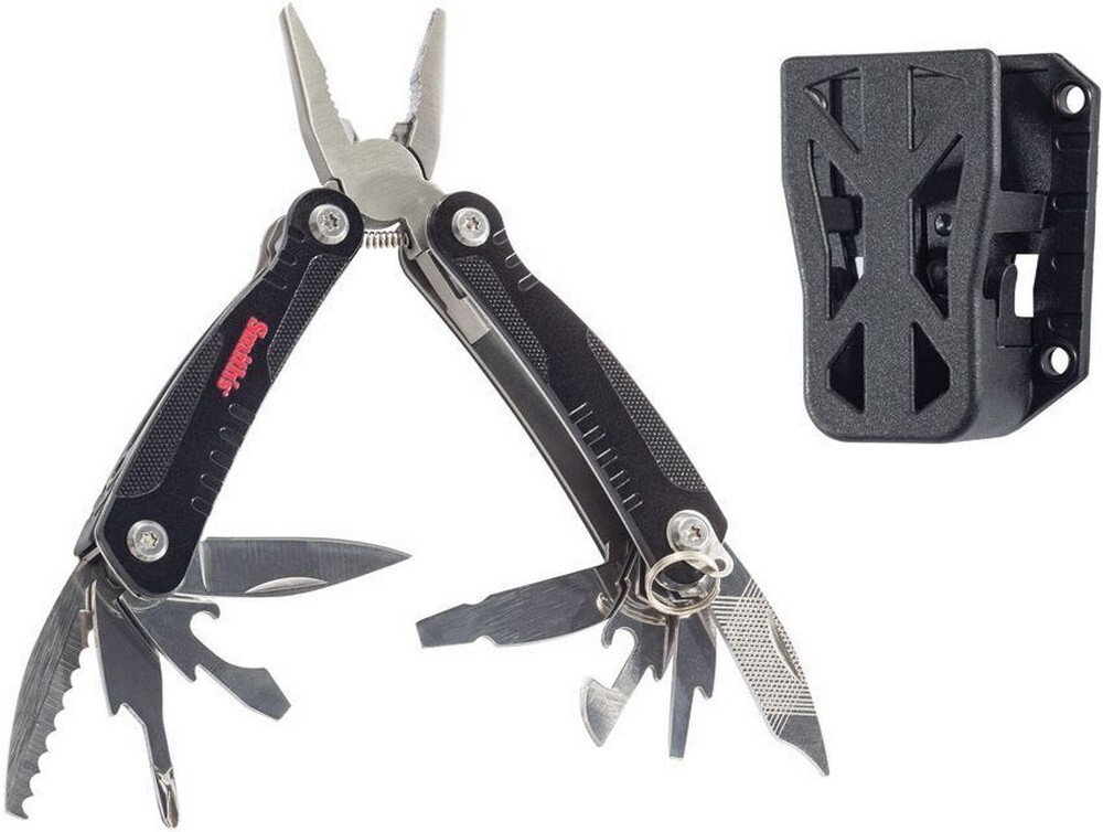 Smith's Sharpeners EdgeSport Black Nylon Handle 9-Function Multi Tool - 51261
