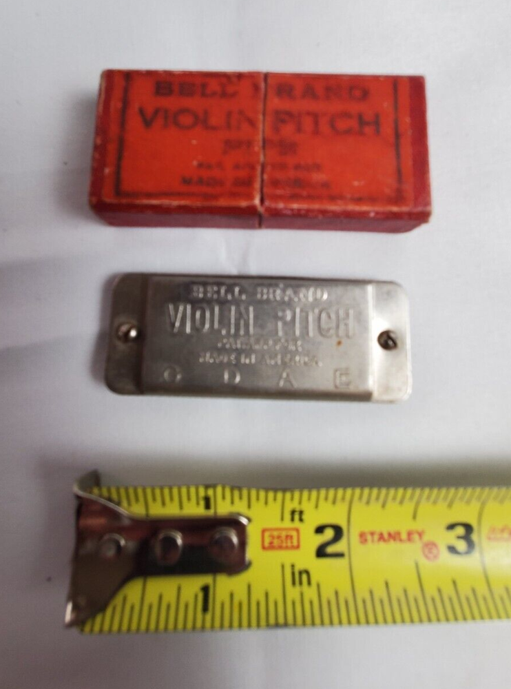 Vintage Bell Brand Violin Pitch