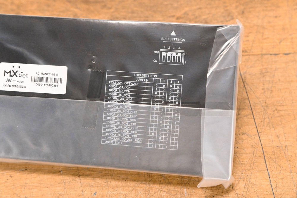 AVPro Edge AC-MXNET-1G-E Encoder/Transmitting IP Device CG01UHP