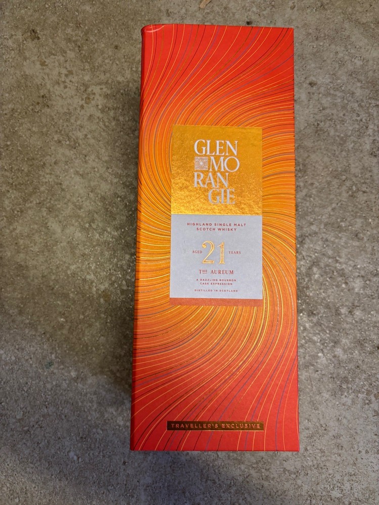 Glenmorangie 21yr Old Whisky Rare - Empty Box