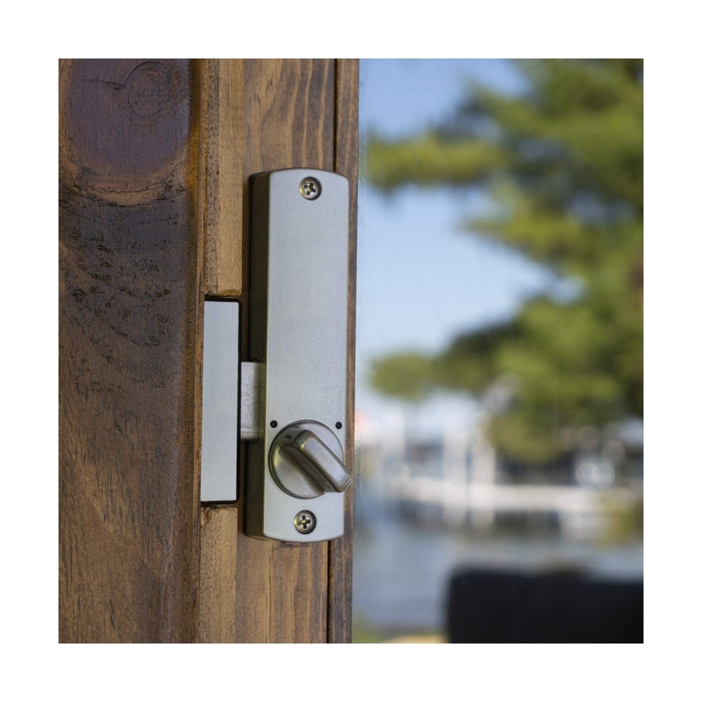 C150SC Surface Mount Hook Bolt Satin Chrome