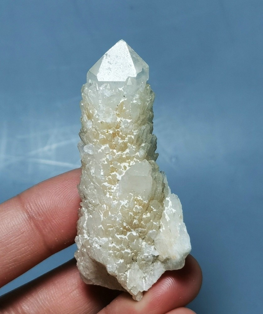 Rare Himalayan Quartz Crystal Cluster Specimen