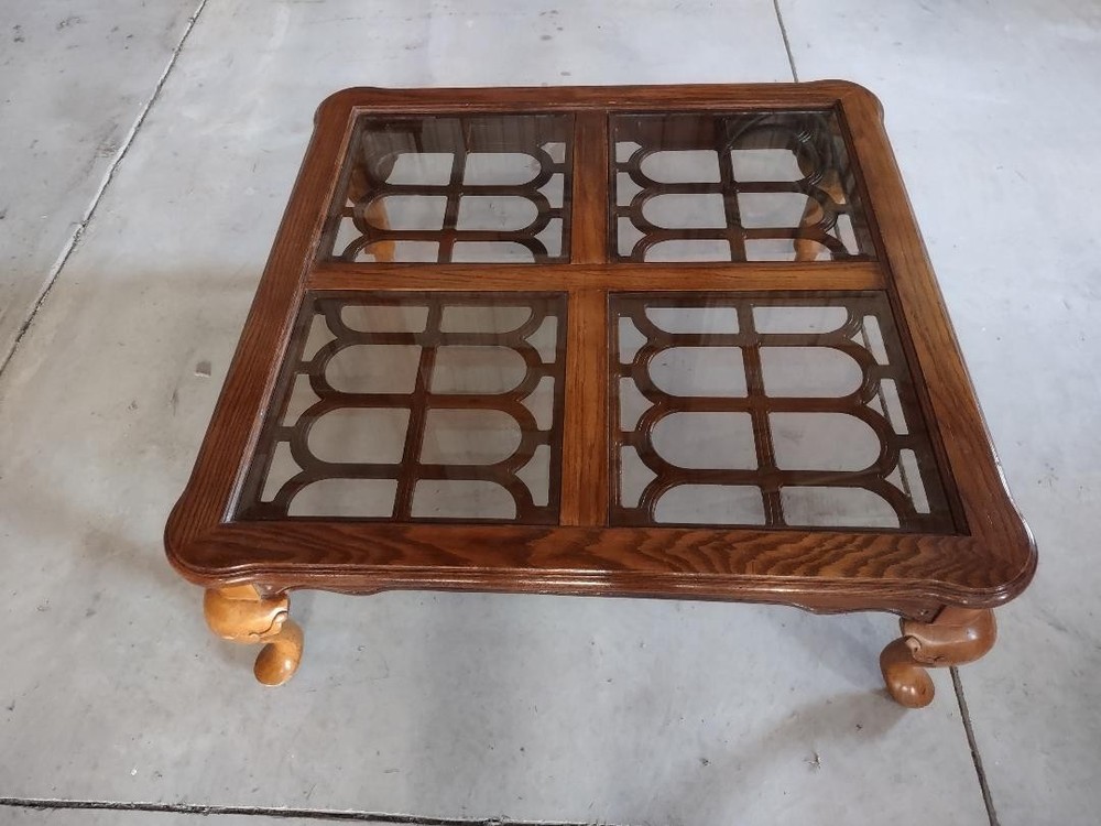 Vintage Wood Coffee Table