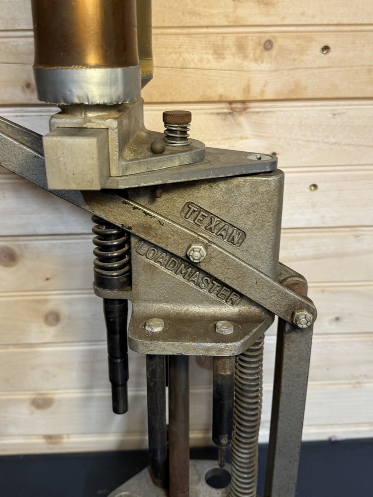 Vintage Texan Loadmaster Reloader Press Machine Used Shot-shell Reloader