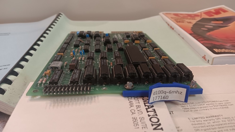 DEC Digital DECMATION D100Q Z80 processor card CP/M PDP-11 (1982)