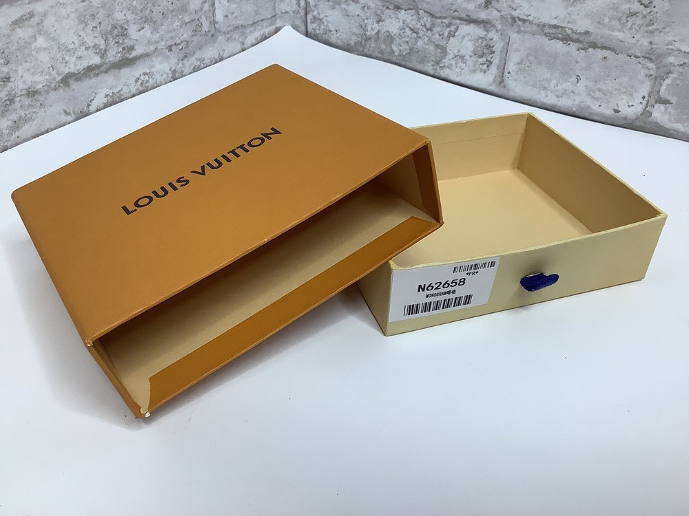 LOUIS VUITTON Small Empty Gift Box Drawer Style Dust Cover Inserts