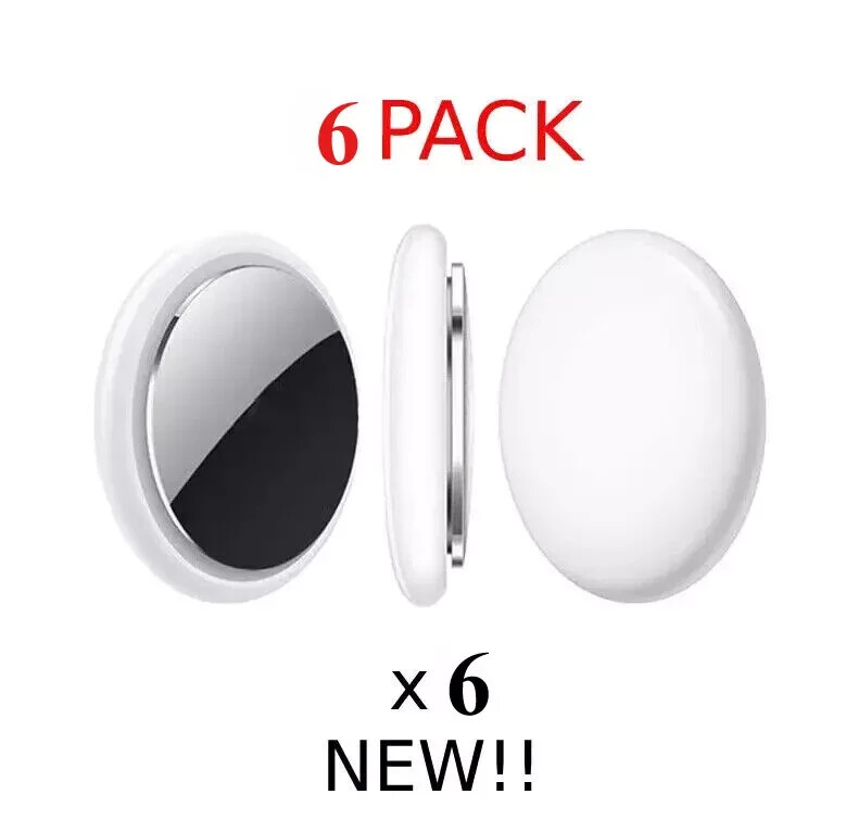 6 PACK Smart Air Tag GPS Bluetooth Tracking for Keys/ IOS & Android