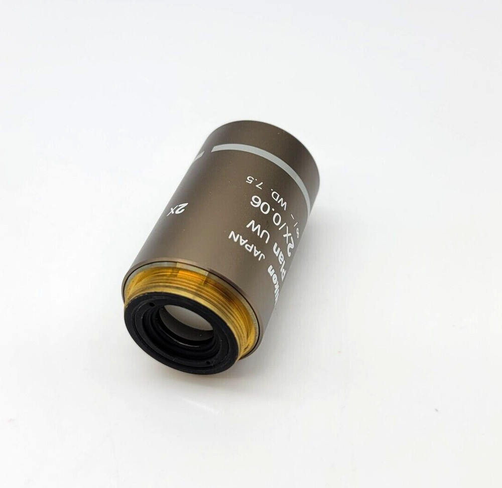 Nikon Microscope Objective Plan UW 2x Ultra Wide