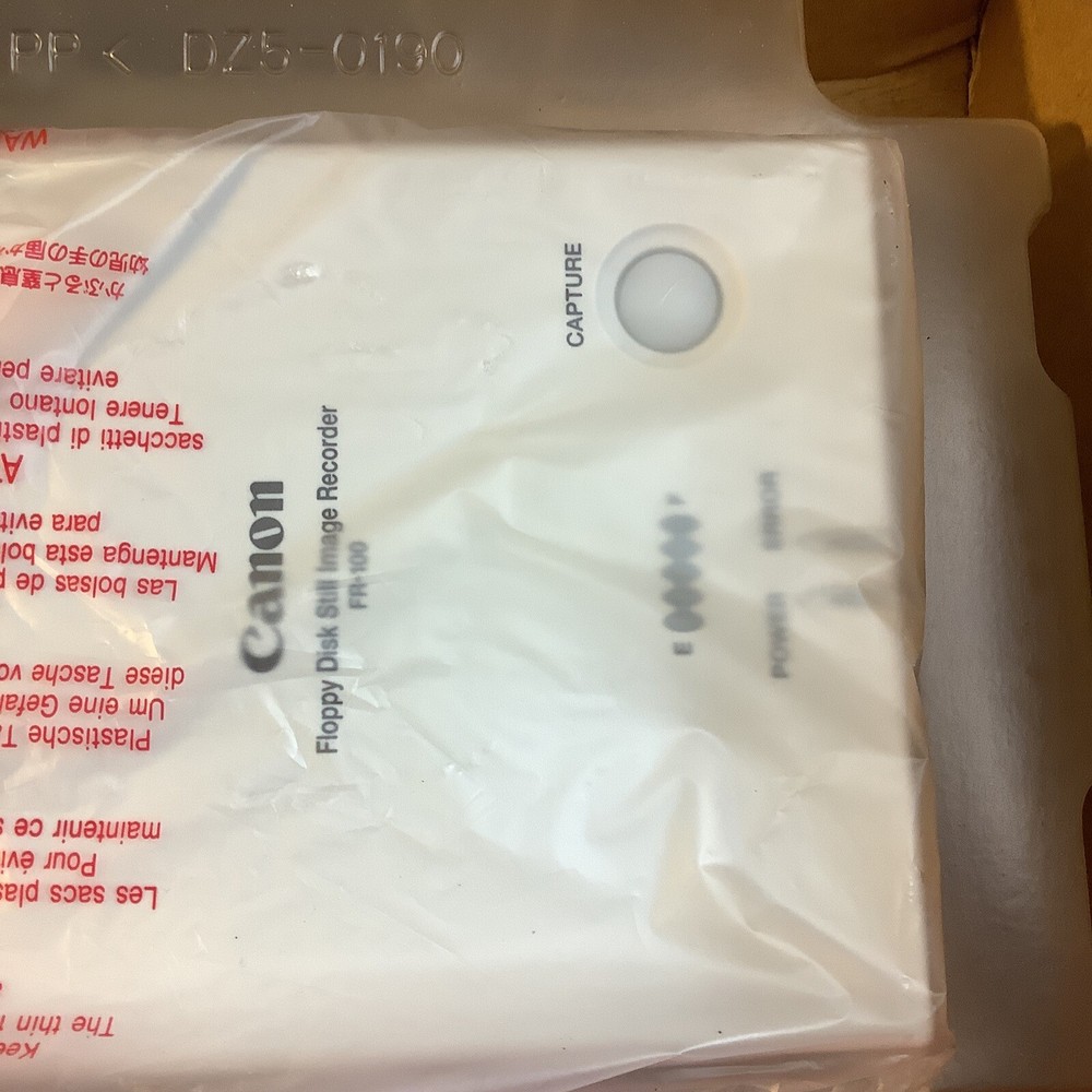Canon FR-100 Floppy Disk Still Image Recorder