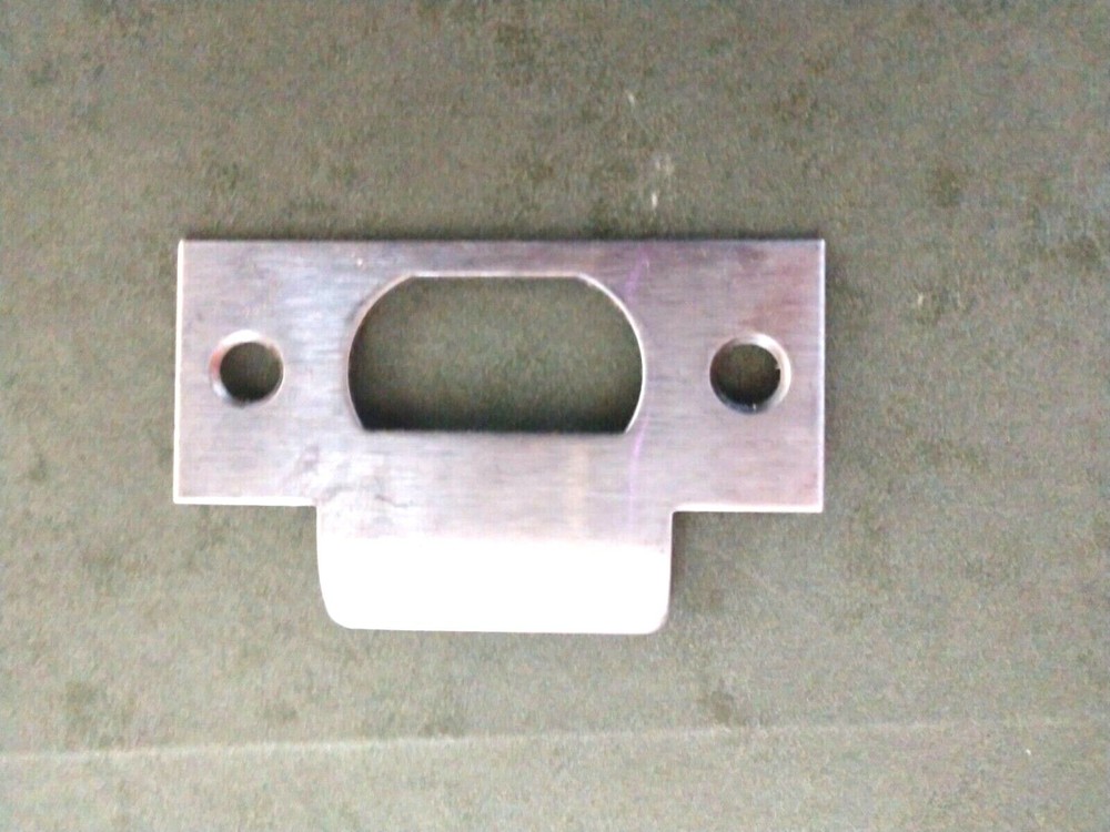 LOCKSMITH 4 EACH FULL LIP STRIKE 2 3/4 CHROME