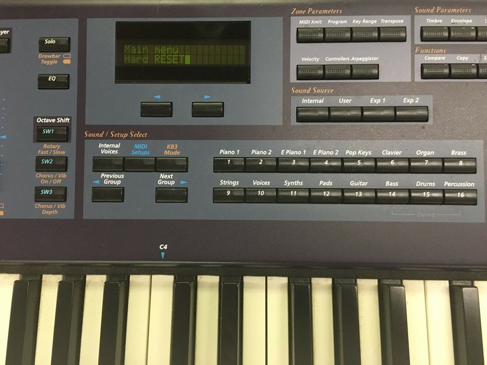 Kurzweil PC2X PERFORMANCE CONTROLLER KEYBOARD