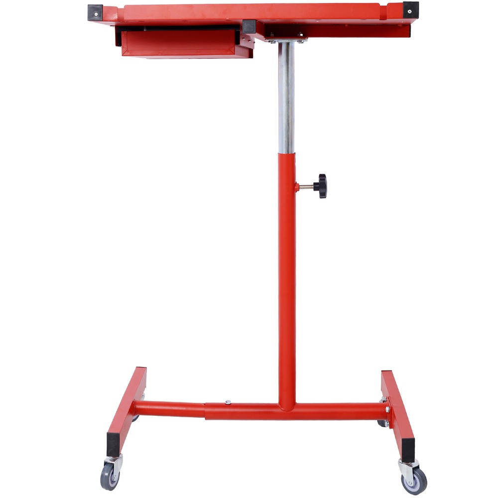 Adjustable Tear Down Work Table w/ Drawer 220LBS Load w/Casters Tool Storage