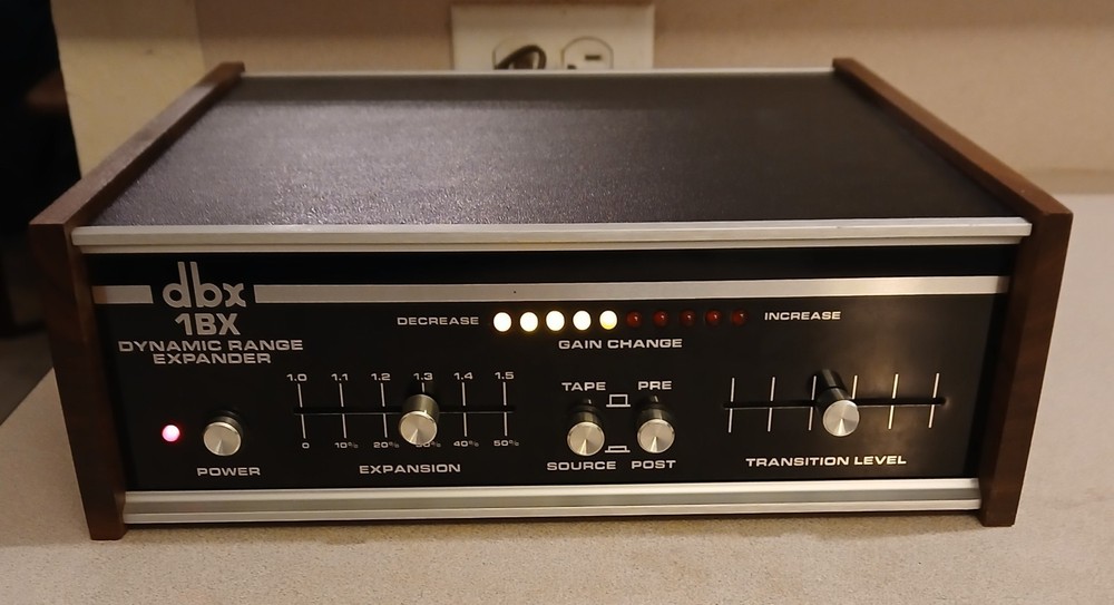 Vintage DBX 1BX Dynamic Range Expander Works Great!