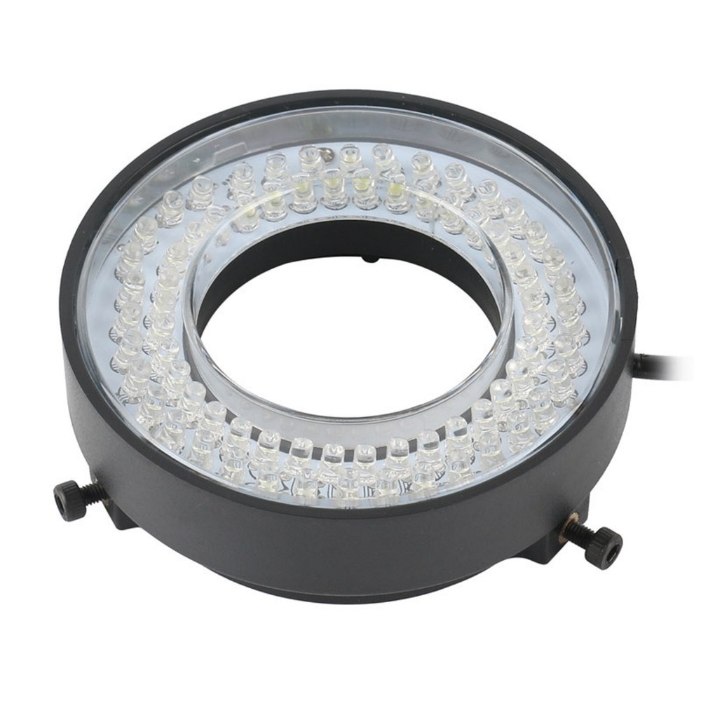 New USB 72 LED Ring Light Microscope Adjustable bright Illuminator Focus Lamp