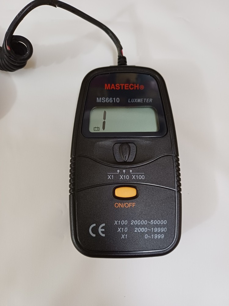 Mastech MS6610 Digital Lux Meter