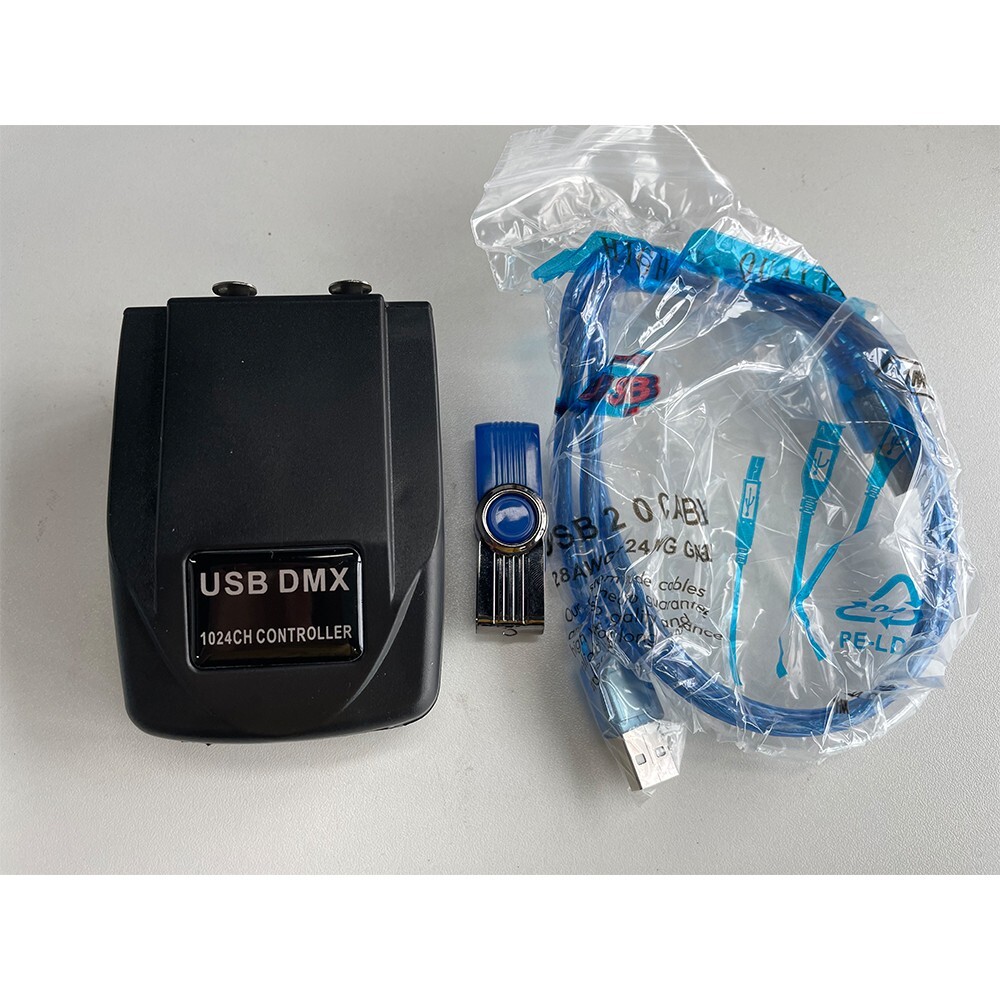 Stage Light Martin 1024 DMX512 Controller Jockey Console USB Software Interface