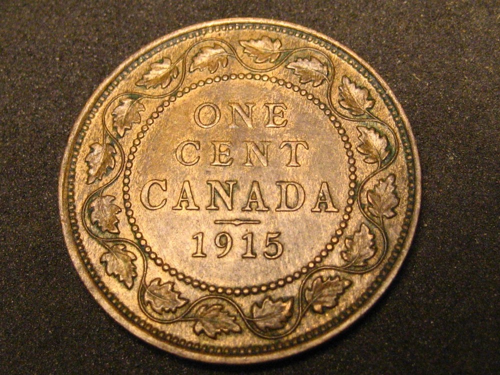 1915 Canadian Large Cent