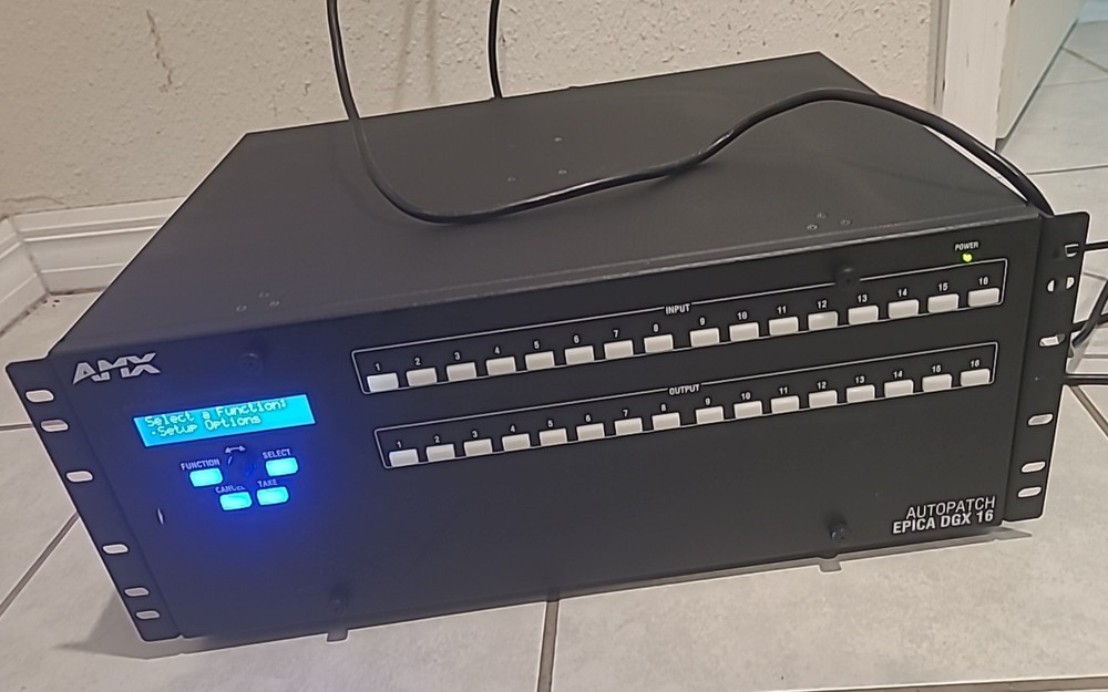 AMX AUTOPATCH EPICA DGX 16 DM SWITCH