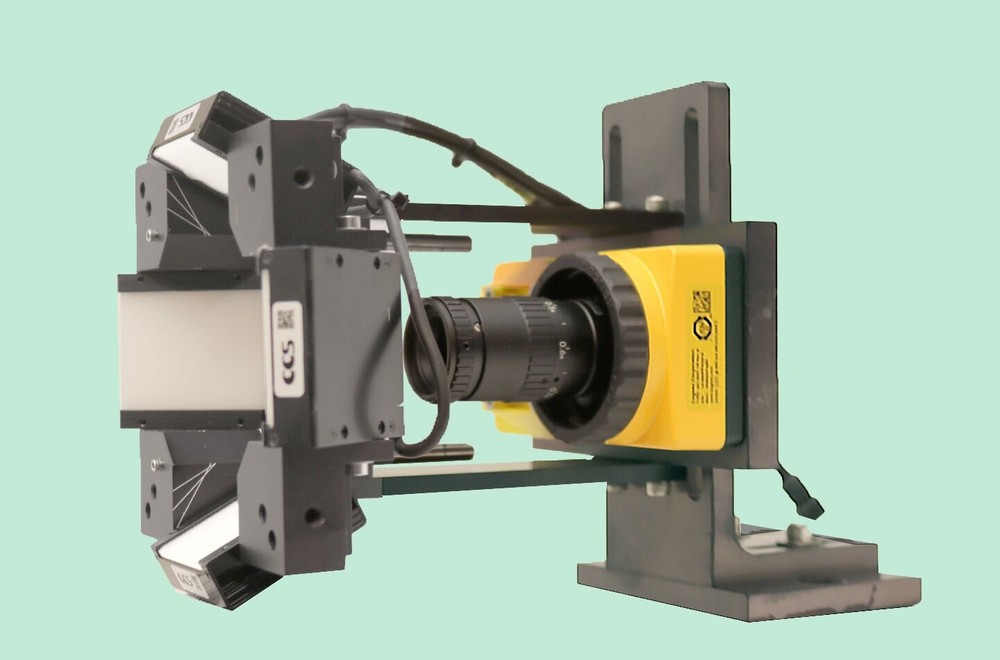 Cognex 821-0037-1R IS5403 Line Scan Camera+CCS LDQ Spot Light illuminator assemb