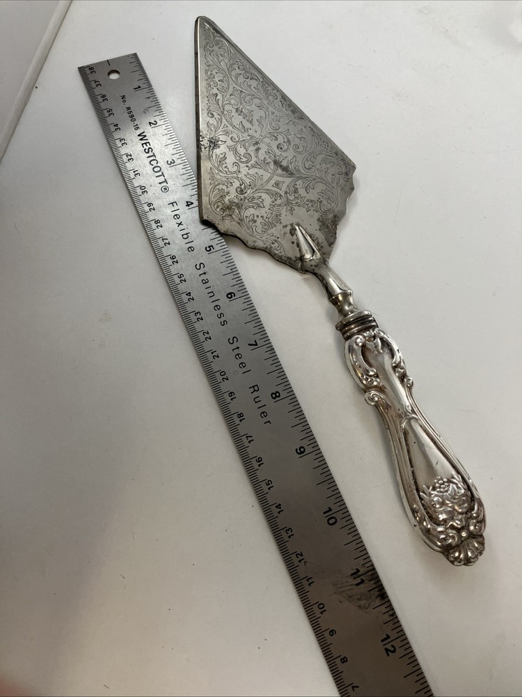 Vintage Raimond Sterling Silver Handled 11.5” Ice Cream Server