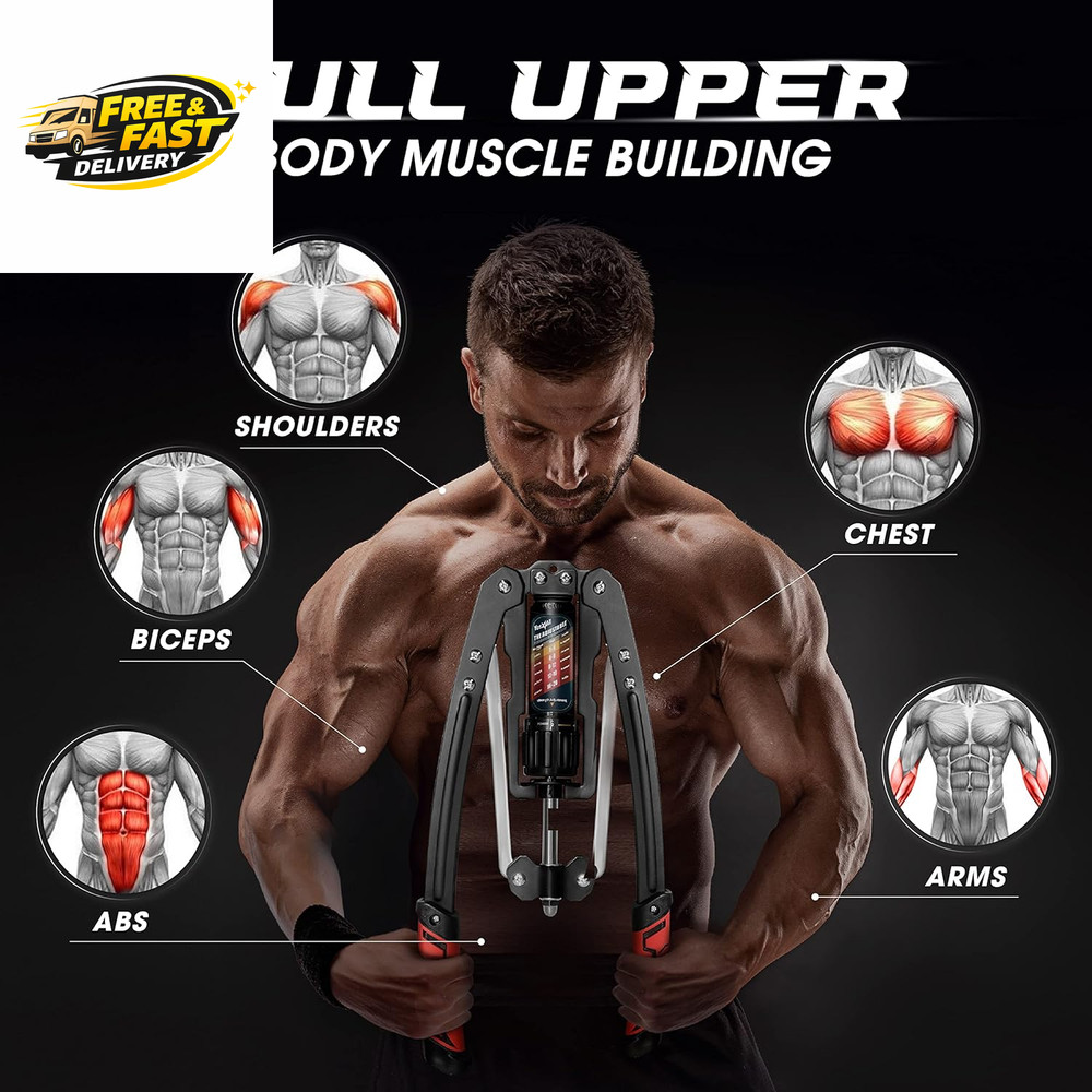 Wrist and Forearm Blaster - Wrist Roller & Forearm Roller for Training, Workout