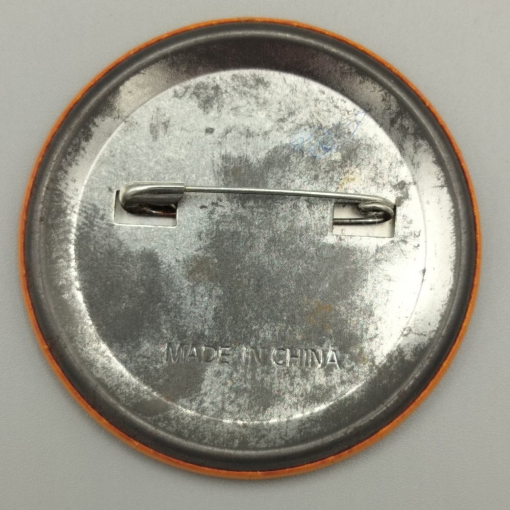 GET! Pinback Button Round Vintage Fancy