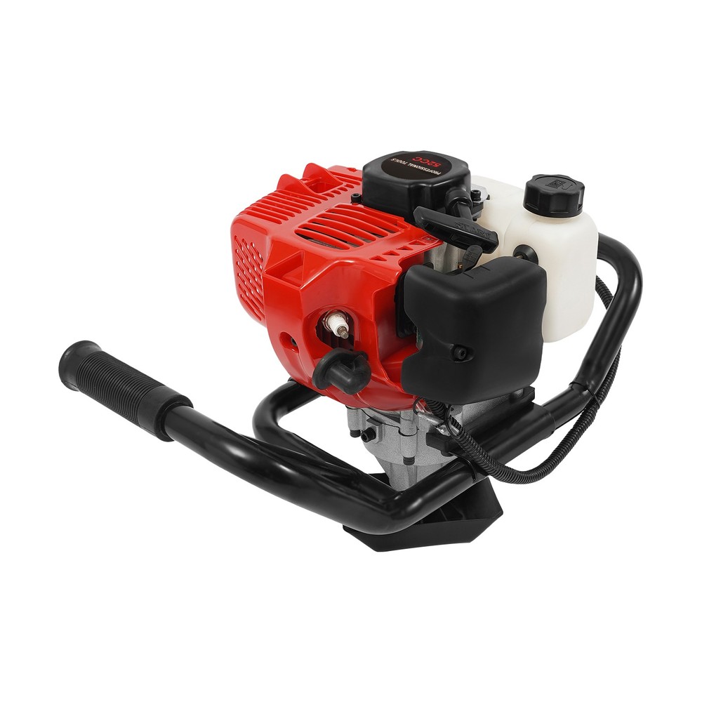 2HP 52CC Gas Powered Hole Digger Motor, Digging Drilling Engine (NO Drill Bits)