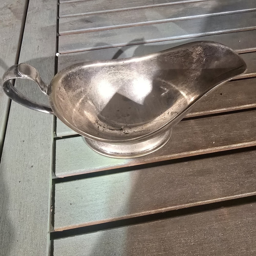 Crescent Silverplated Gravy Pitcher