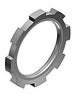 Thomas & Betts 143AL, Conduit Locknut, 1 Inch Al Locknut, 8 PC