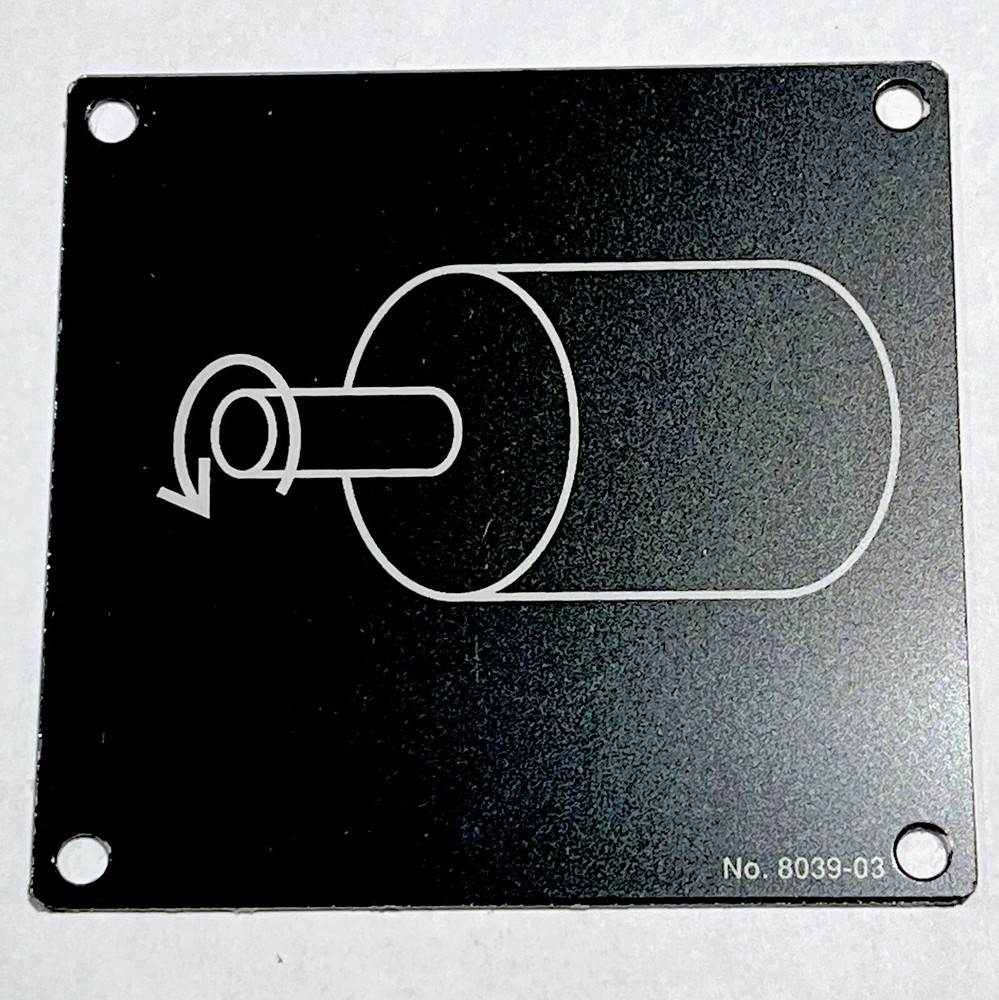 2 - Roller Direction / Motor Direction￼￼ Sign Sticker/Tags