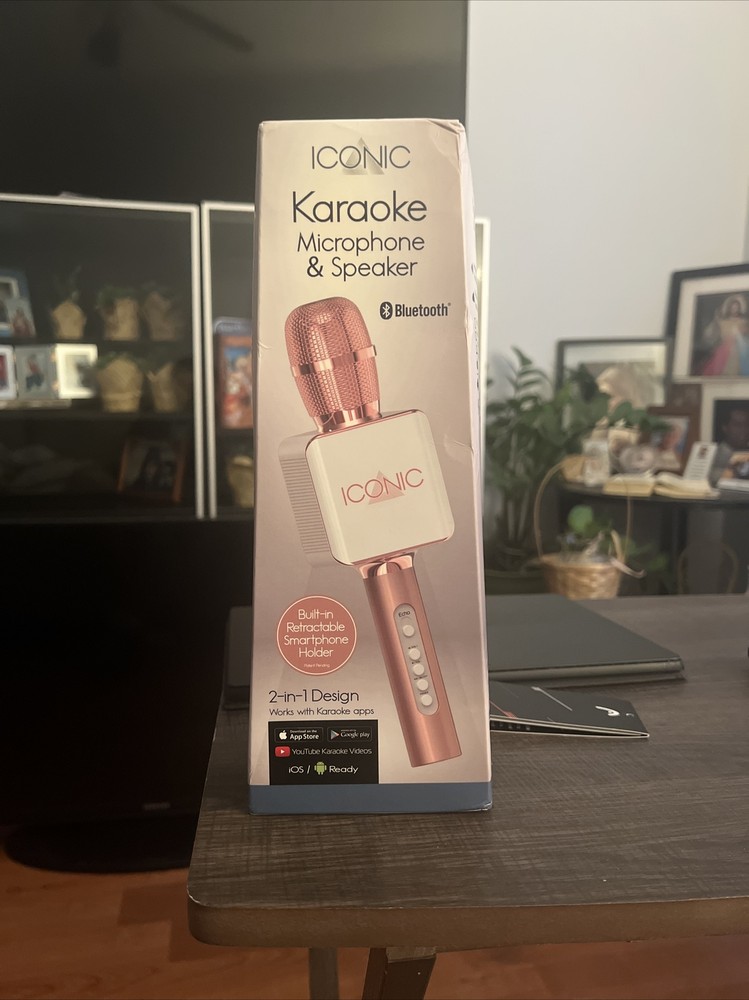 iconic karaoke microphone