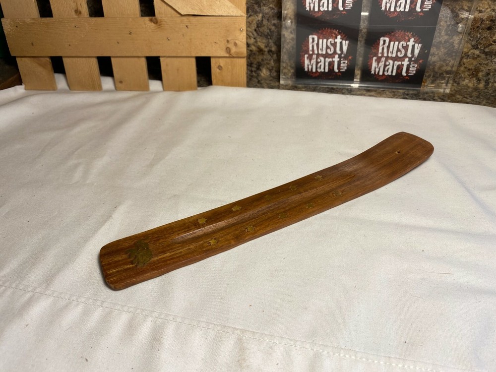 Wooden Incense Stick Holder Ash Catcher