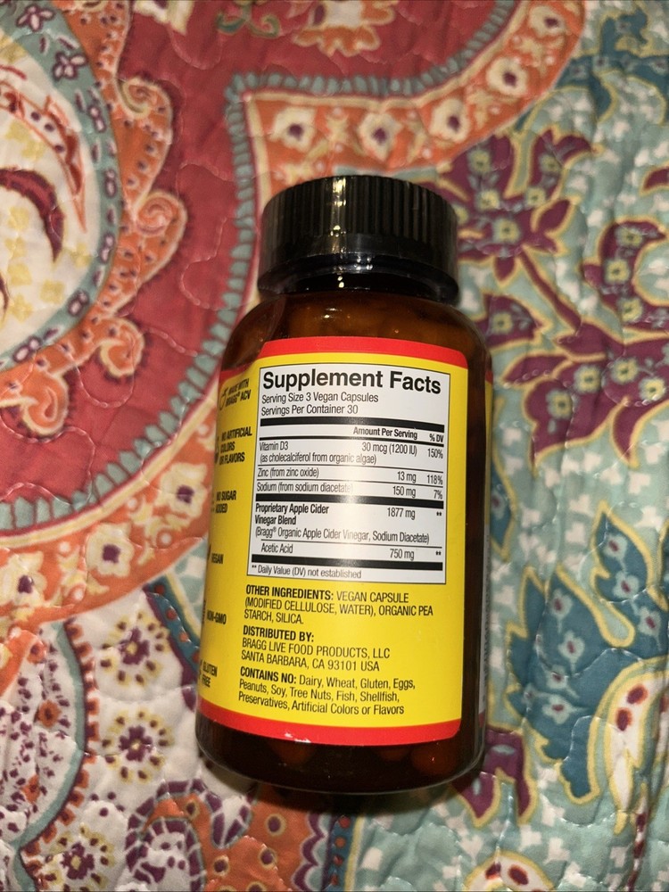 Apple Cider Vinegar , 90 Capsules