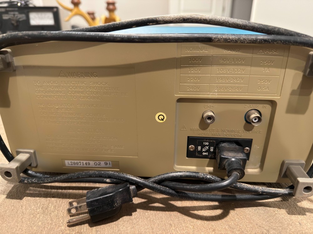 Protek Model P-2020 20 MHZ Oscilloscope