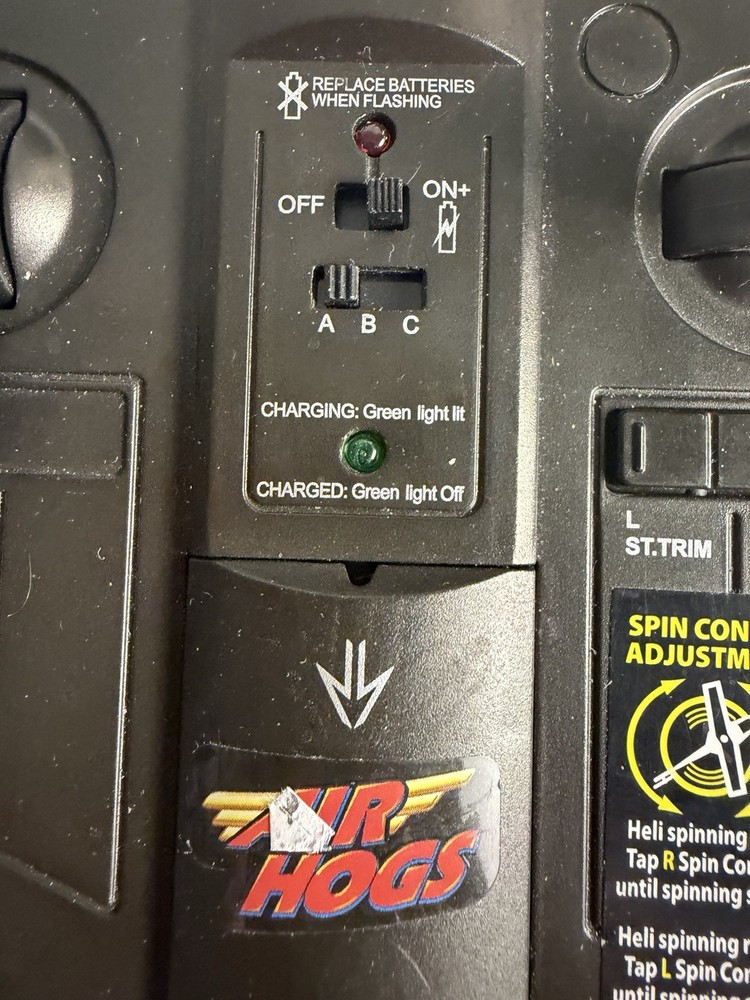 Air Hogs RC Remote Controller-Spin Master Helicopter-Controller Only