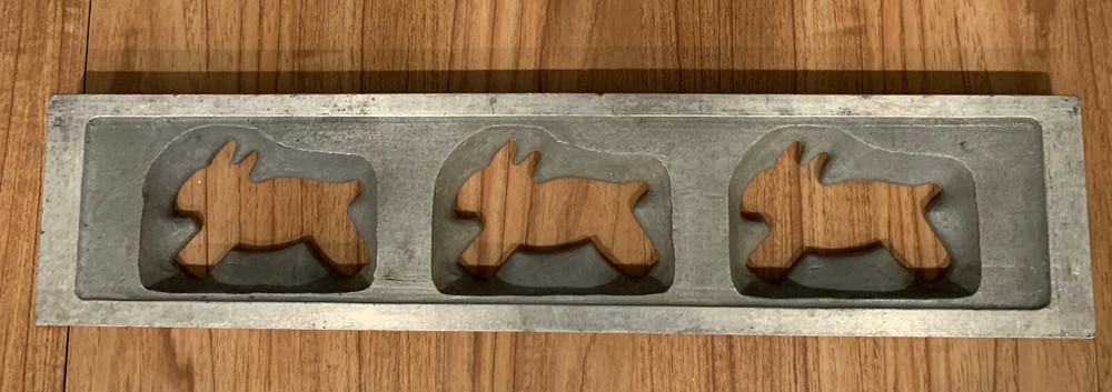 Rhodes cookie die, bunny shape, refurbished condition