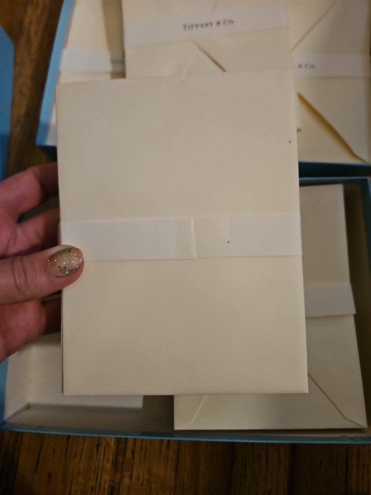 Tiffany & Co Vintage Envelopes 2 Boxes
