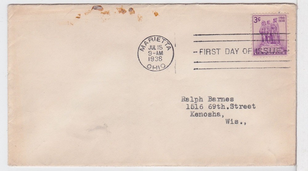TurtlesTradingPost- Northwest Territory #736 FDC 1938
