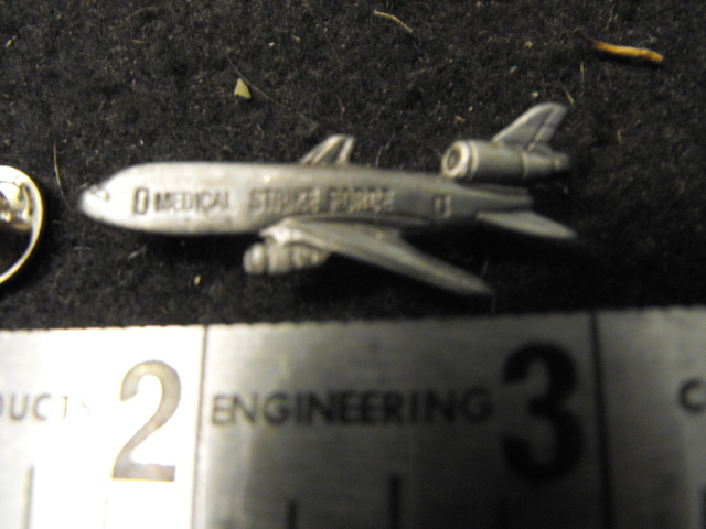 DC-10 Medical Strike Force Pewter pin