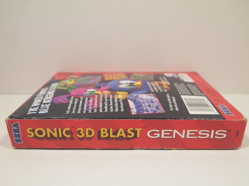 Sonic 3D Blast (SEGA Genesis) Authentic CARDBOARD BOX ONLY