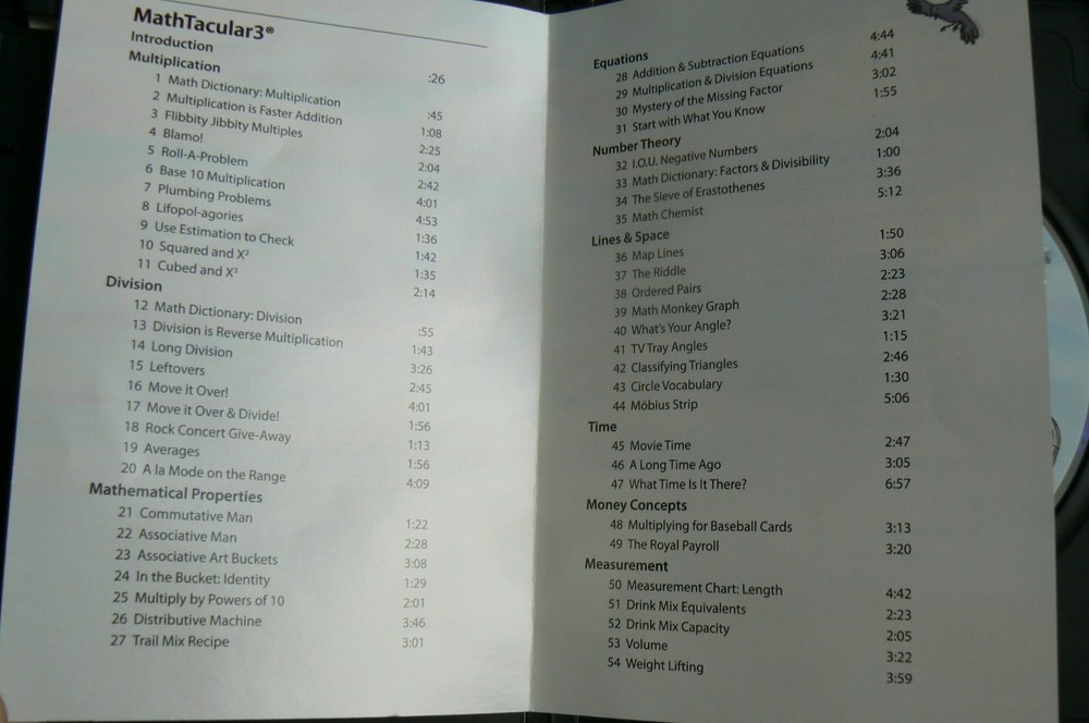 MathTacular! 3 Unbelievably Understandable Math, DVD! Avyx 2008