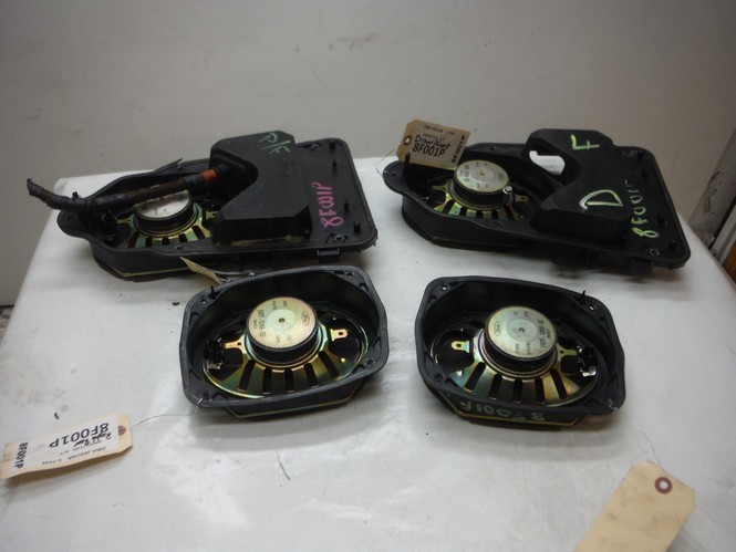 2004 JAGUAR S-TYPE A/T FRONT REAR SPEAKER SET OEM 2003