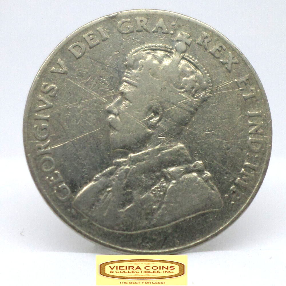 1927 Canada 5 Cents - #C35584NQ